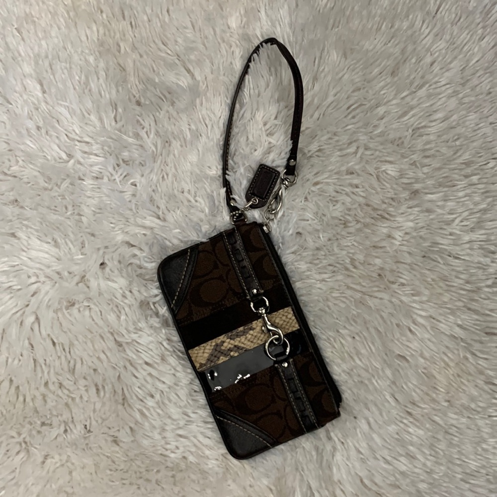 Coach wristlet